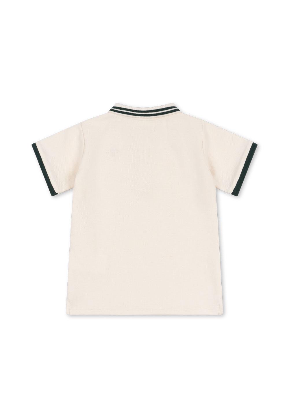 Konges Sløjd T-Shirt "Florian" Antique White | Green