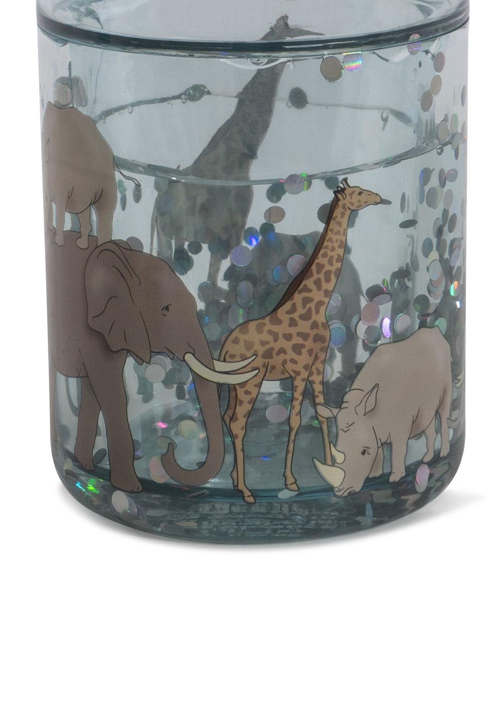 Konges Sløjd Glitzer Becher "Blue Mix" 4er Set