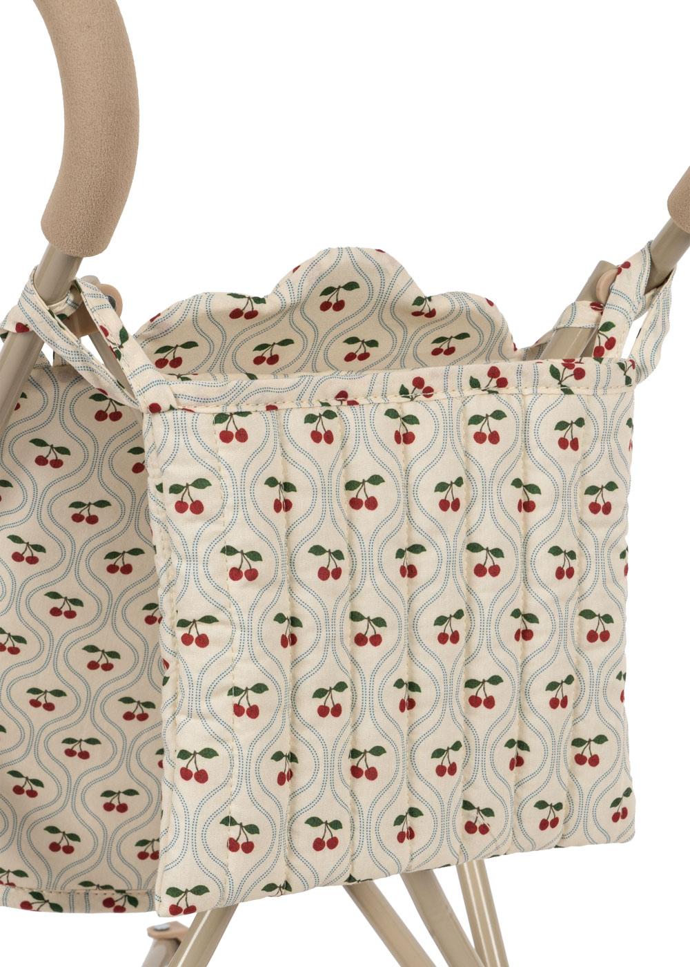 Konges Sløjd Puppen-Buggy "Doll Stroller Cherry Motiv"