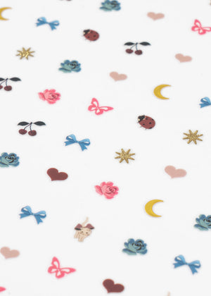 Konges Sløjd Nagelsticker "Nail Stickers Girl"