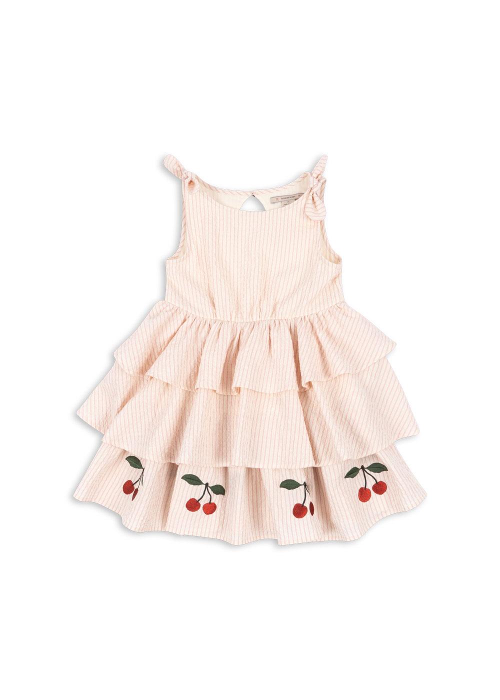 Konges Sløjd Kleid "Ellie" Peony Stripe