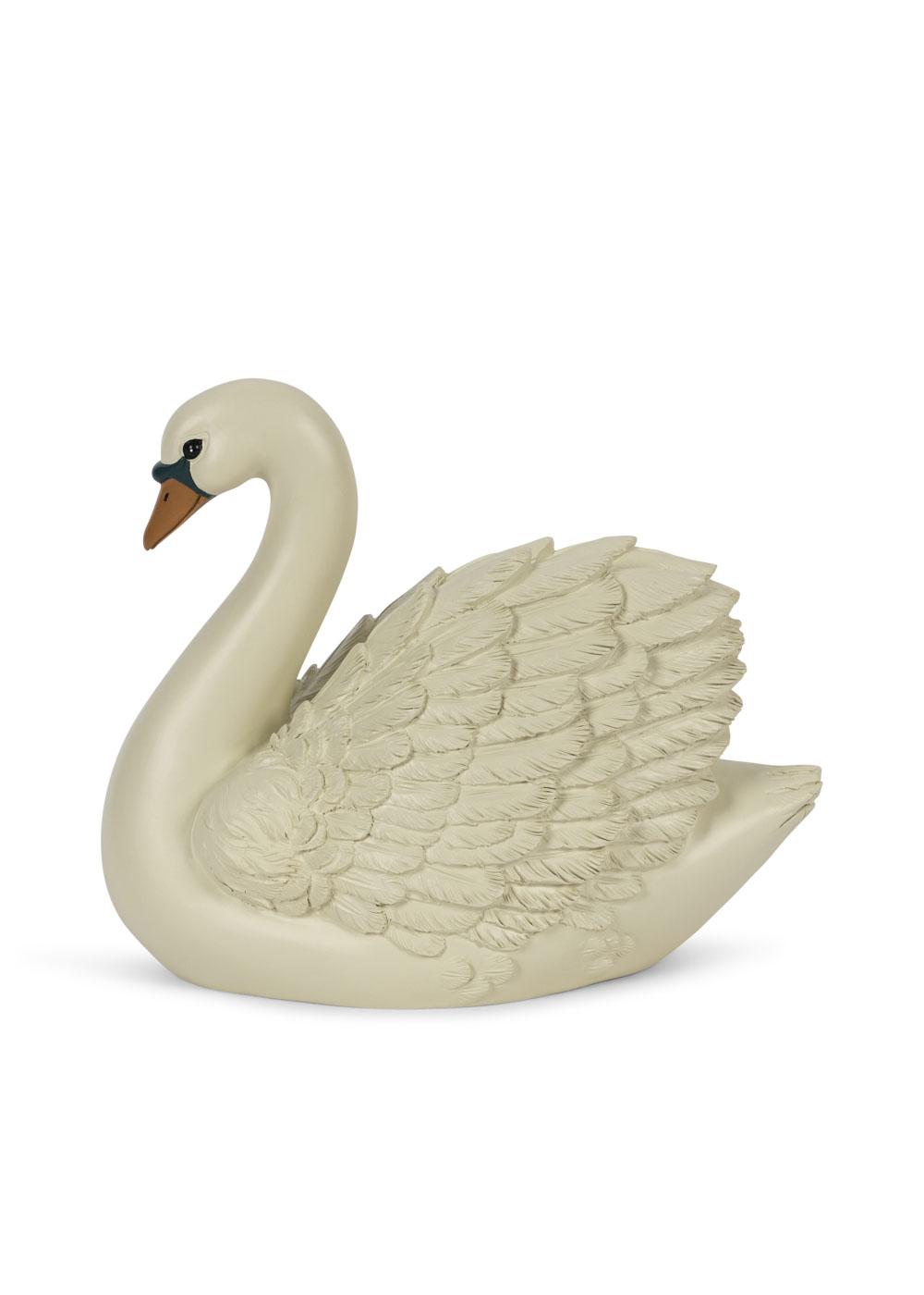 Konges Sløjd Spardose aus Polyresin Swan