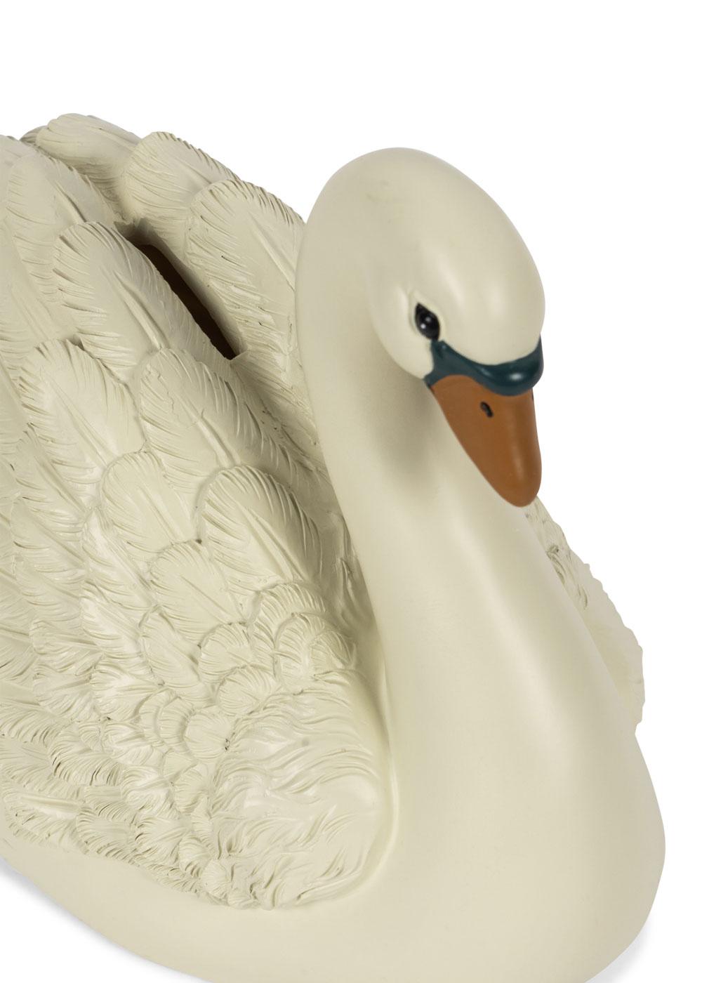 Konges Sløjd Spardose aus Polyresin Swan
