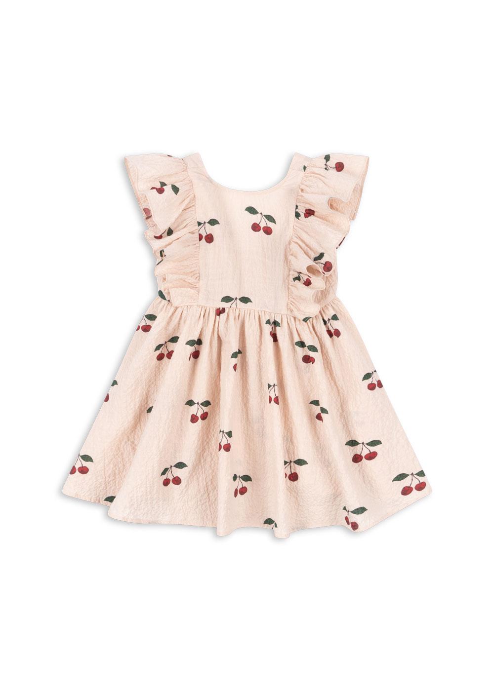 Konges Sløjd Kleid "Elin" Ma Grande Cerise Pink