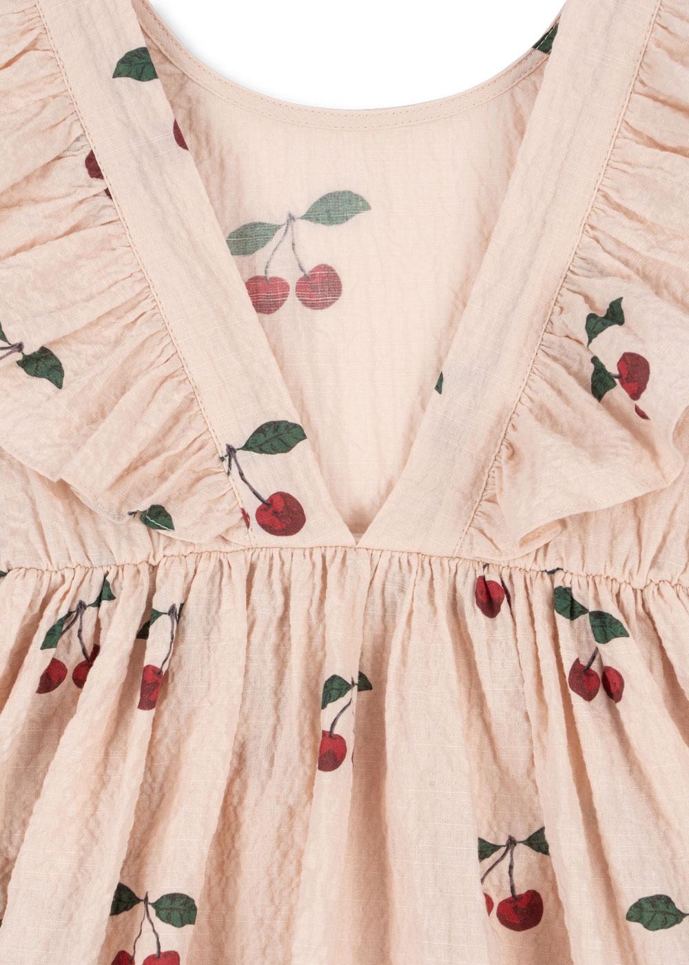 Konges Sløjd Kleid "Elin" Ma Grande Cerise Pink