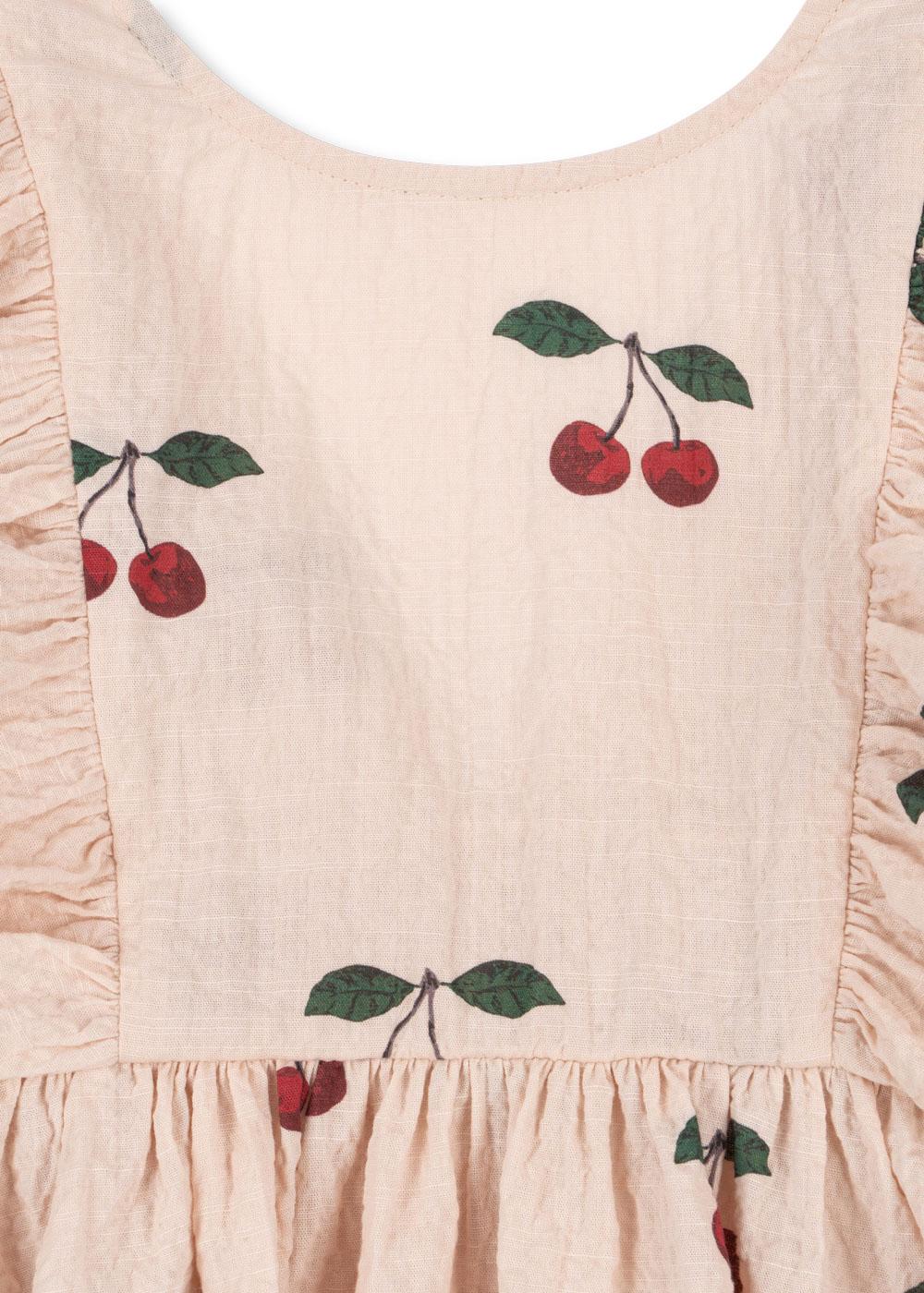 Konges Sløjd Kleid "Elin" Ma Grande Cerise Pink