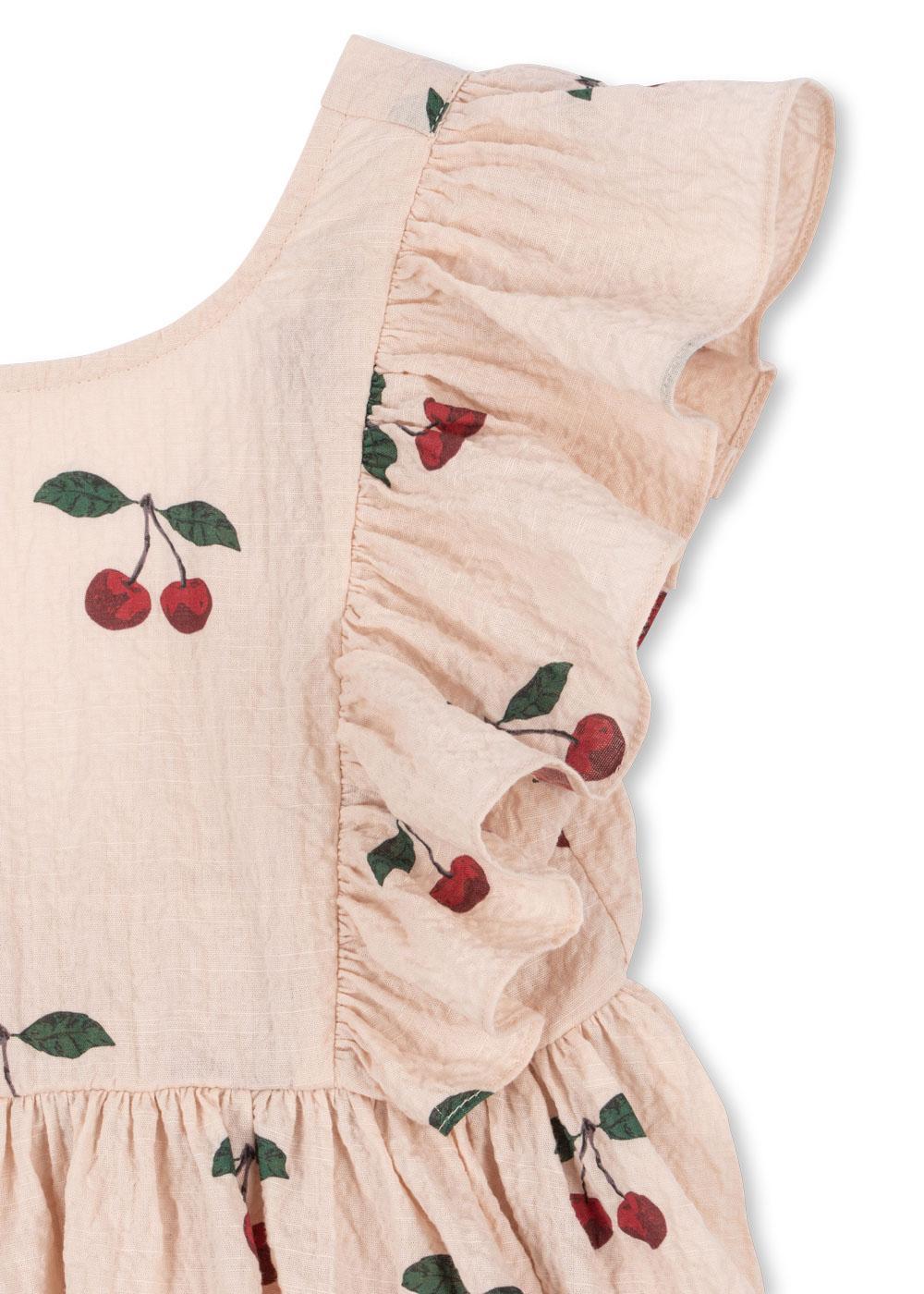 Konges Sløjd Kleid "Elin" Ma Grande Cerise Pink