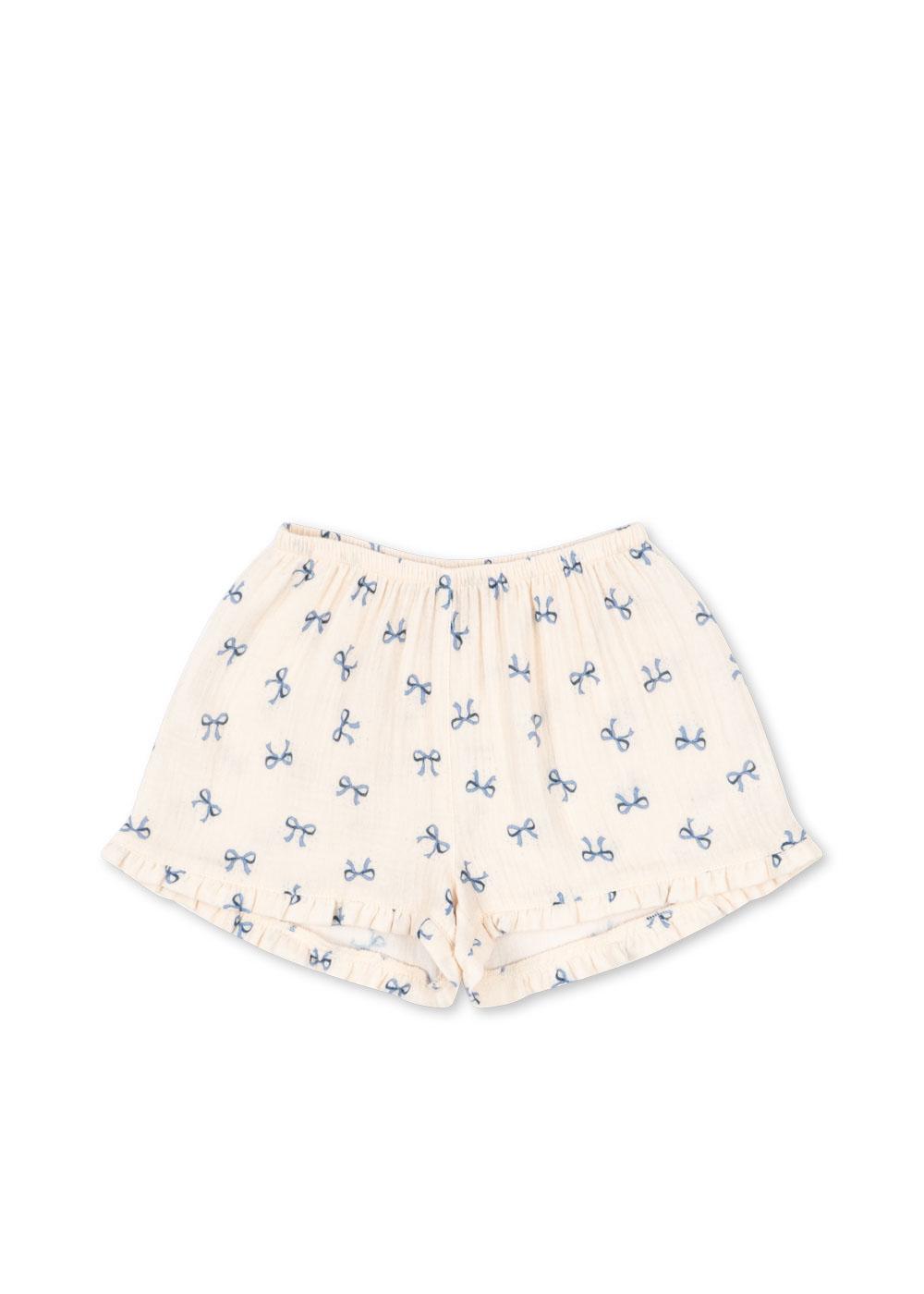 Konges Sløjd Shorts "Coco" Bow Bleu