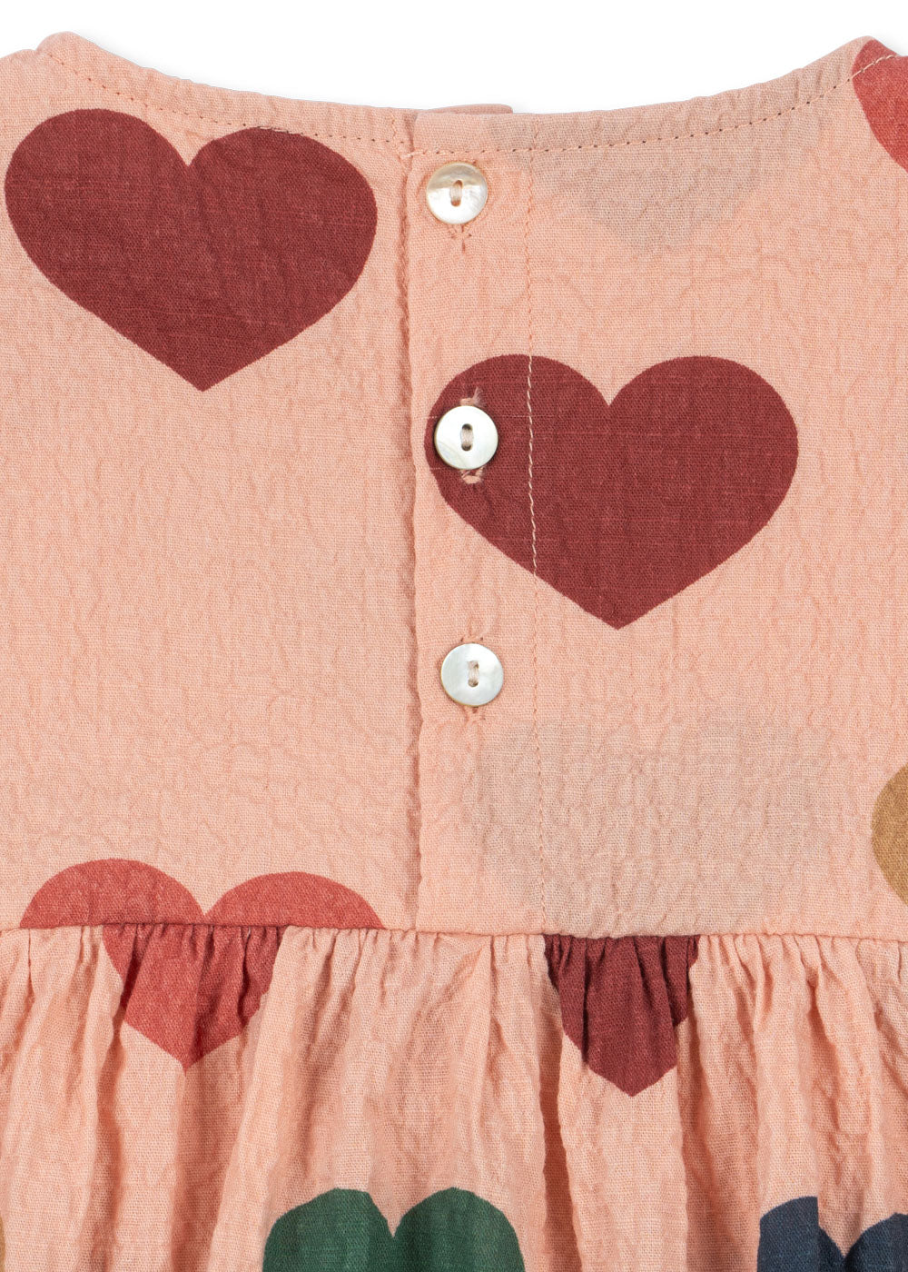 Konges Sløjd Romper "Elin" Coeur Rose Coloré