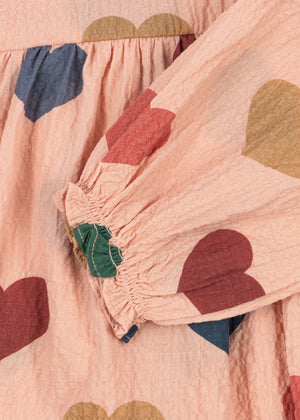 Konges Sløjd Romper "Elin" Coeur Rose Coloré