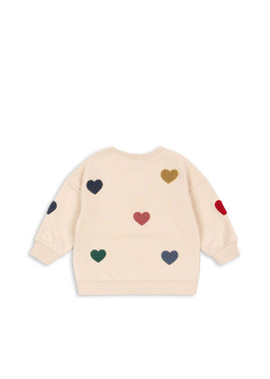 Konges Sløjd Sweatshirt "Lou" Multi Heart