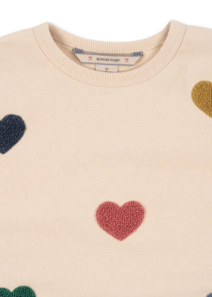 Konges Sløjd Sweatshirt "Lou" Multi Heart