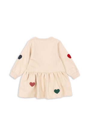 Konges Sløjd Sweatshirt Dress "Lou" Multi Heart