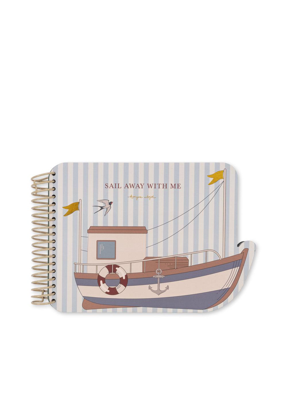 Konges Sløjd Magisches Wassermalbuch "Rock My Boat"