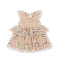 Konges Sløjd Kleid "Fayette" – Swan Glitter,