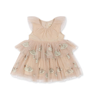 Konges Sløjd Kleid "Fayette" – Swan Glitter,