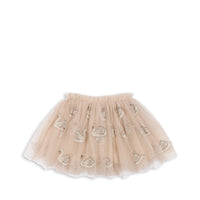 Konges Sløjd Rock "Fayette" – Swan Glitter, flach gelegt