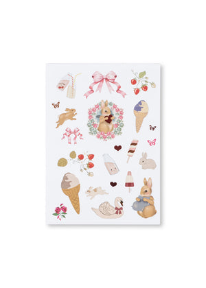 Konges Sløjd Sticker-Buch "A Sticker a Day" Pink