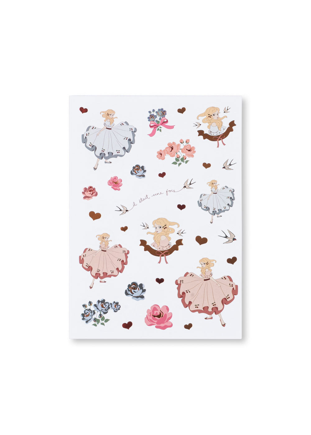 Konges Sløjd Sticker-Buch "A Sticker a Day" Pink