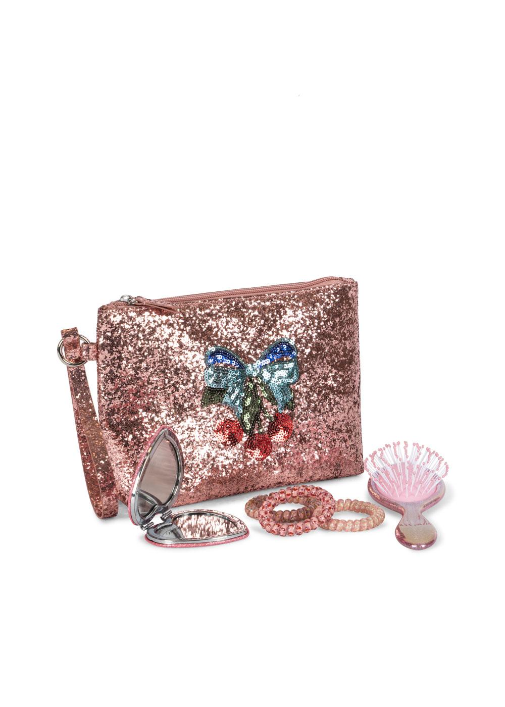 "Konges Sløjd Get Ready With Me Kit in Glitter Rose – Spielkosmetik-Set für Kinder"
