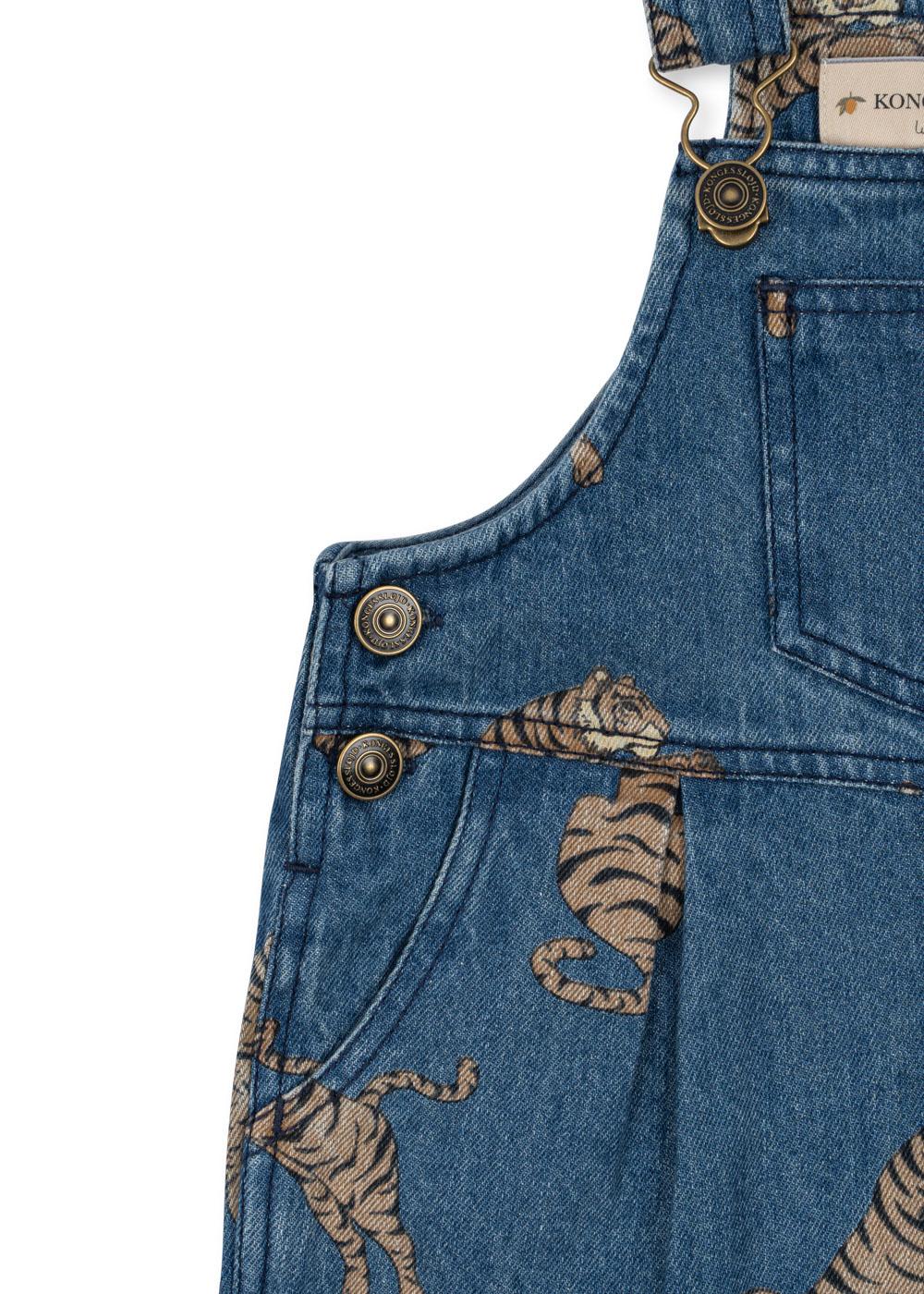 Konges Sløjd Latzhose Denim "Magot" Tiger