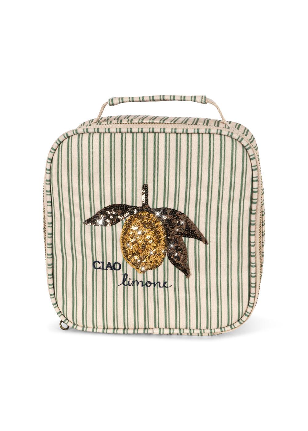 „Konges Sløjd Lunchbag Clover – Duo Verde, kompakt und isolierte Kinder-Lunchbag“