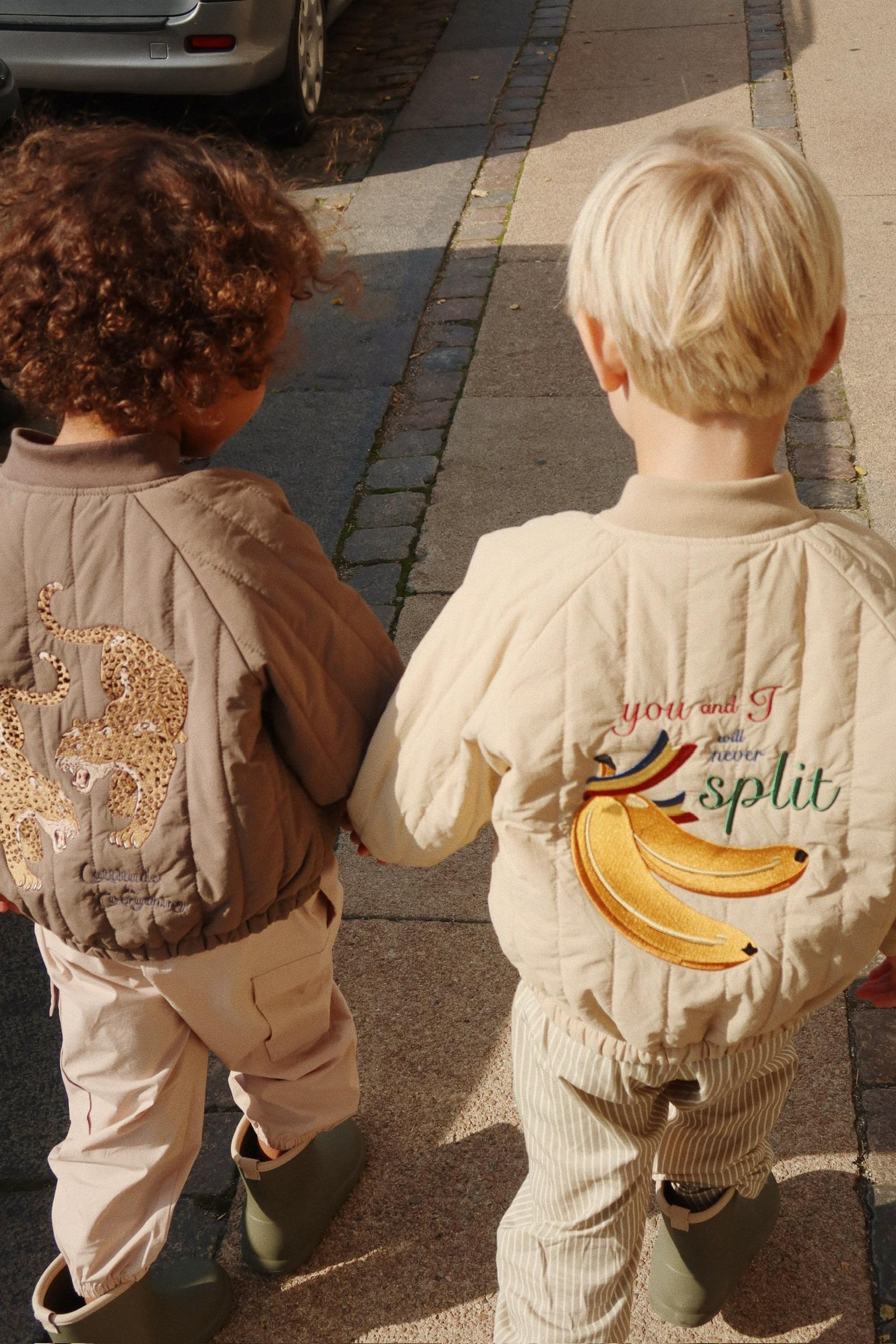 Konges Sløjd Bomberjacke "Juno" Travertine