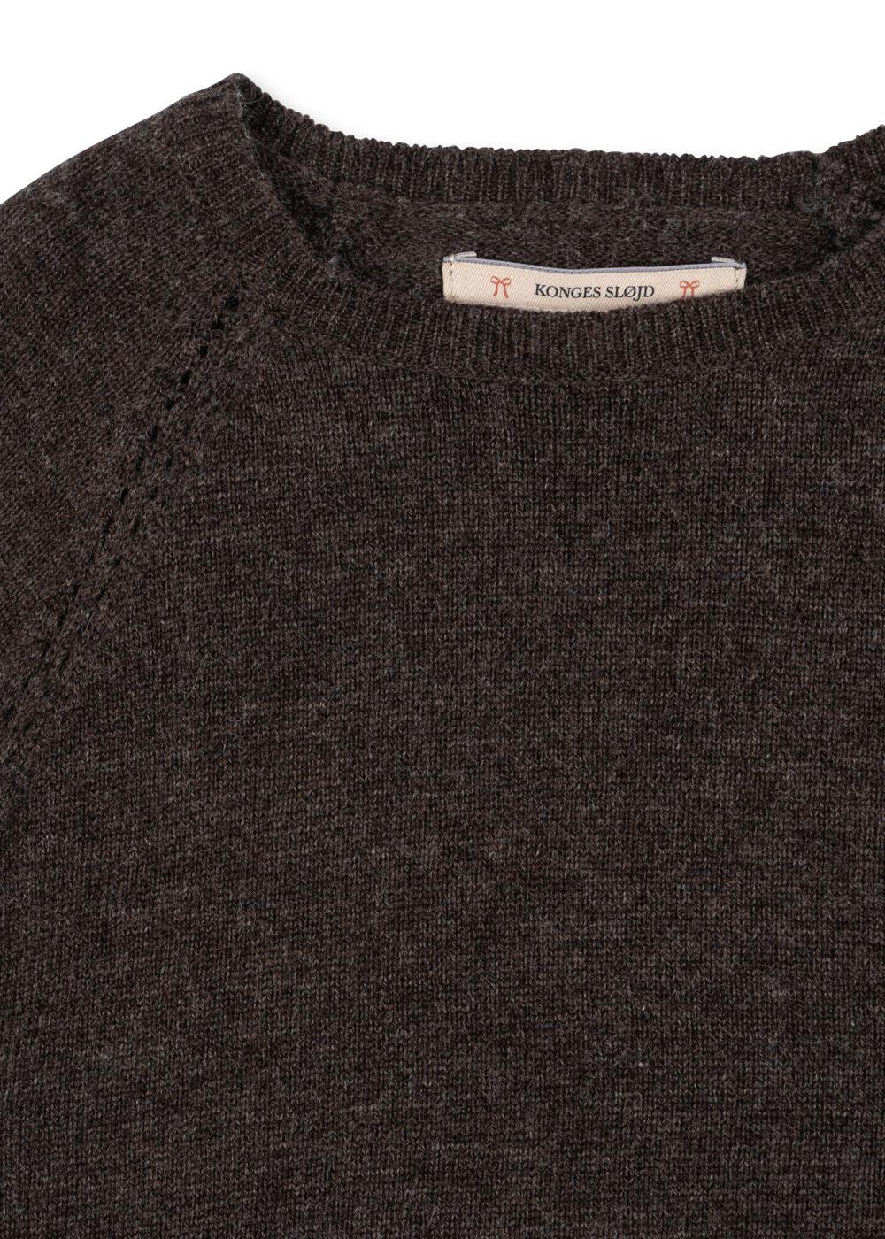 Konges Sløjd Strick-Pullover "Cathy" Brown Melange
