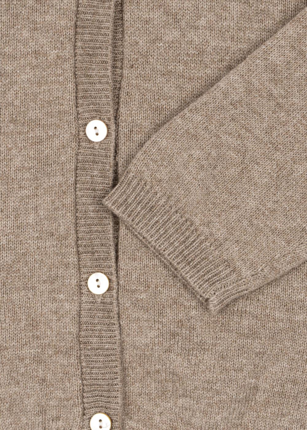 Konges Sløjd Strickjacke "Mattou" Light Brown