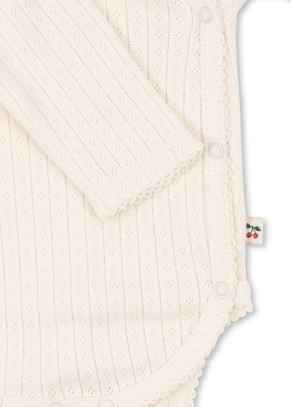 Konges Sløjd Newborn-Body "Minnie" Antique White