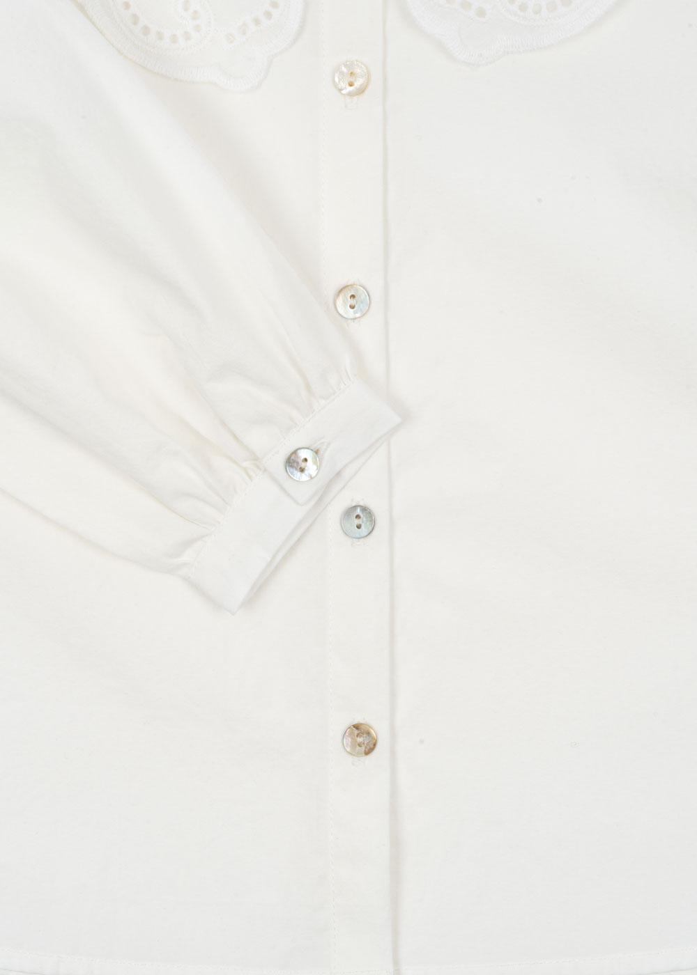 Konges Sløjd Jackenshirt "Rilo" Optic White