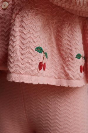 Konges Sløjd Strickjacke "Cypres" Mellow Rose