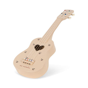 Ukulele für Kinder von Konges Sløjd im Glossy Cherry Design – Kindermusikinstrument aus Holz mit Kirschmuster
