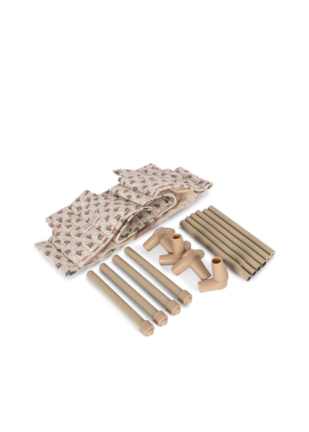 Konges Sløjd Puppen-Reisebett "Verona Blues"