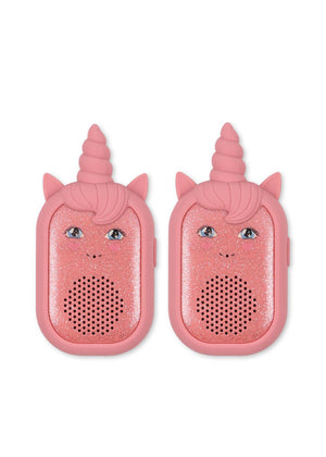 Konges Sløjd Walkie-Talkie Set Sparkling Pink, zwei rosa Kinder-Walkie-Talkies im skandinavischen Design