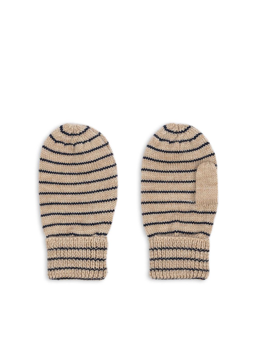 Konges Sløjd Fäustling Handschuhe "Louli" | Stripe Blue