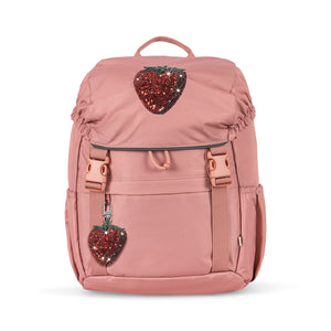 Konges Sløjd Schulrucksack Clover Rosette mit ergonomischen Gurten und Turnbeutel