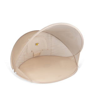 Konges Sløjd Strand Pop Up Zelt Tea Stripe mit UV-Schutz UPF 50+ für Kinder