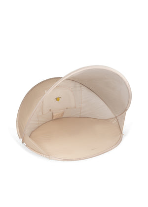 Konges Sløjd Strand Pop Up Zelt Tea Stripe mit UV-Schutz UPF 50+ für Kinder