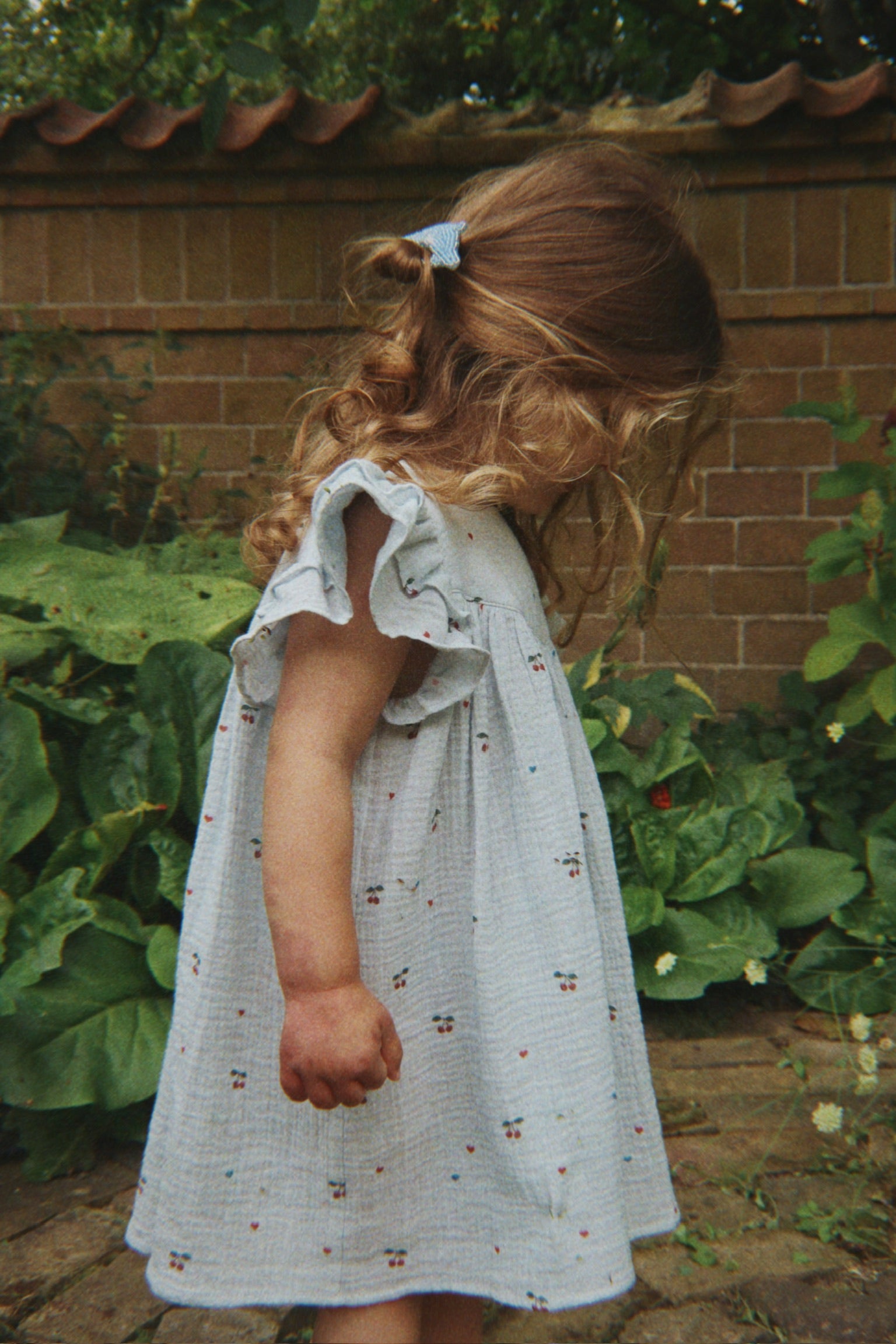 Konges Sløjd Kleid Coco | Cherry Blue Coeur