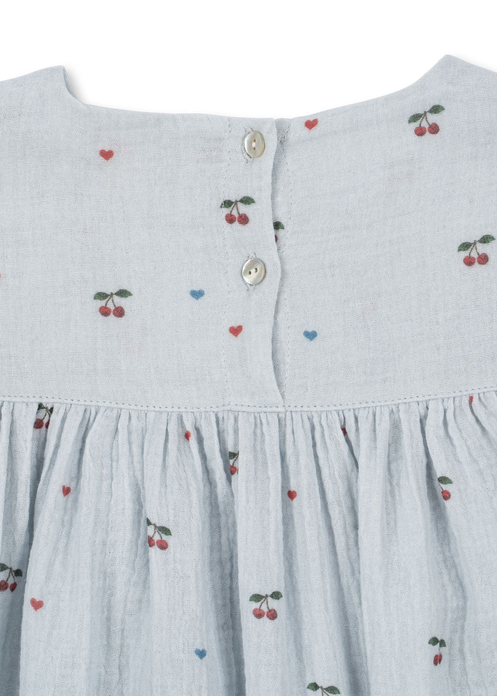 Konges Sløjd Kleid Coco | Cherry Blue Coeur