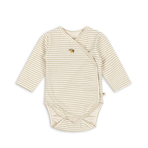 Konges Sløjd Langarm-Body Basic Newborn | Tea Stripe