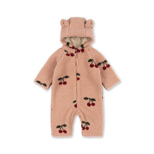 Konges Sløjd Teddy-Overall – Jody in Ma Grande Cerise Blush