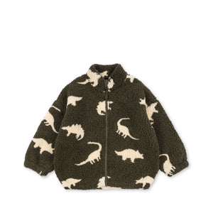 Konges Sløjd Teddy-Jacke – Jody in Dino Silhouette