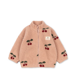 Konges Sløjd Teddy-Jacke – Jody in Ma Grande Cerise Blush
