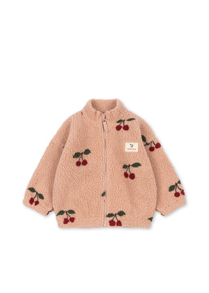 Konges Sløjd Teddy-Jacke – Jody in Ma Grande Cerise Blush
