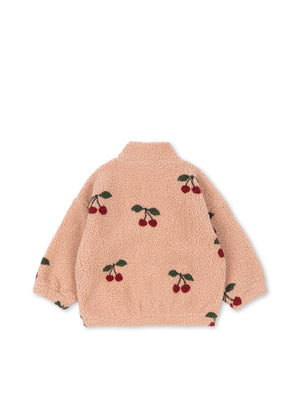 Konges Sløjd Teddy-Jacke – Jody in Ma Grande Cerise Blush – Detailansicht 2