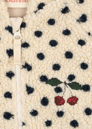 Konges Sløjd Teddy-Jacke mit Stickerei – Jody in Dot Lumiere – Detailansicht 6