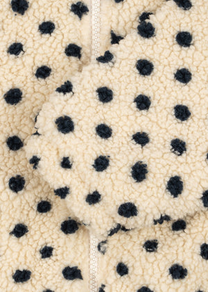 Konges Sløjd Teddy-Jacke mit Stickerei – Jody in Dot Lumiere – Detailansicht 9