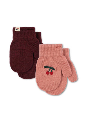 Konges Sløjd Fäustlinge (2er-Pack) – Filla in Sorbet